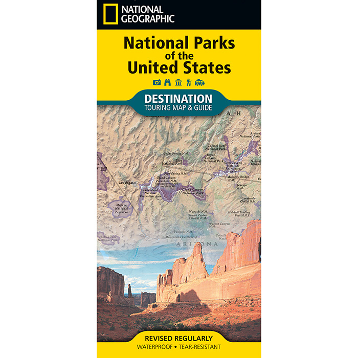 603345 United States National Parks Trail Map