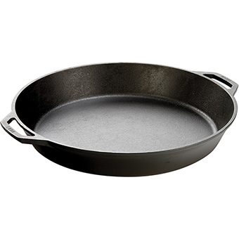 Lodge 448313 17 In. Cast Iron Skillet With Handles