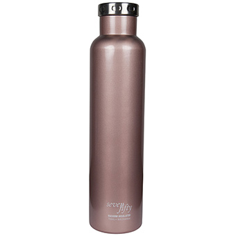 Fifty-fifty 592222 750 Ml Wine Growler - Rose Gold