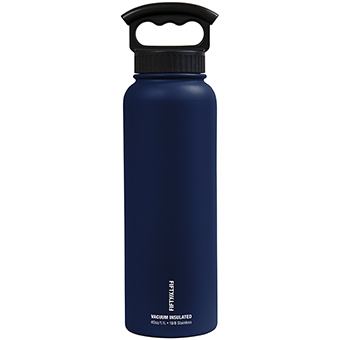 Fifty-fifty 592104 40 Oz Vacuum Insulated With 3 Fing - Navy