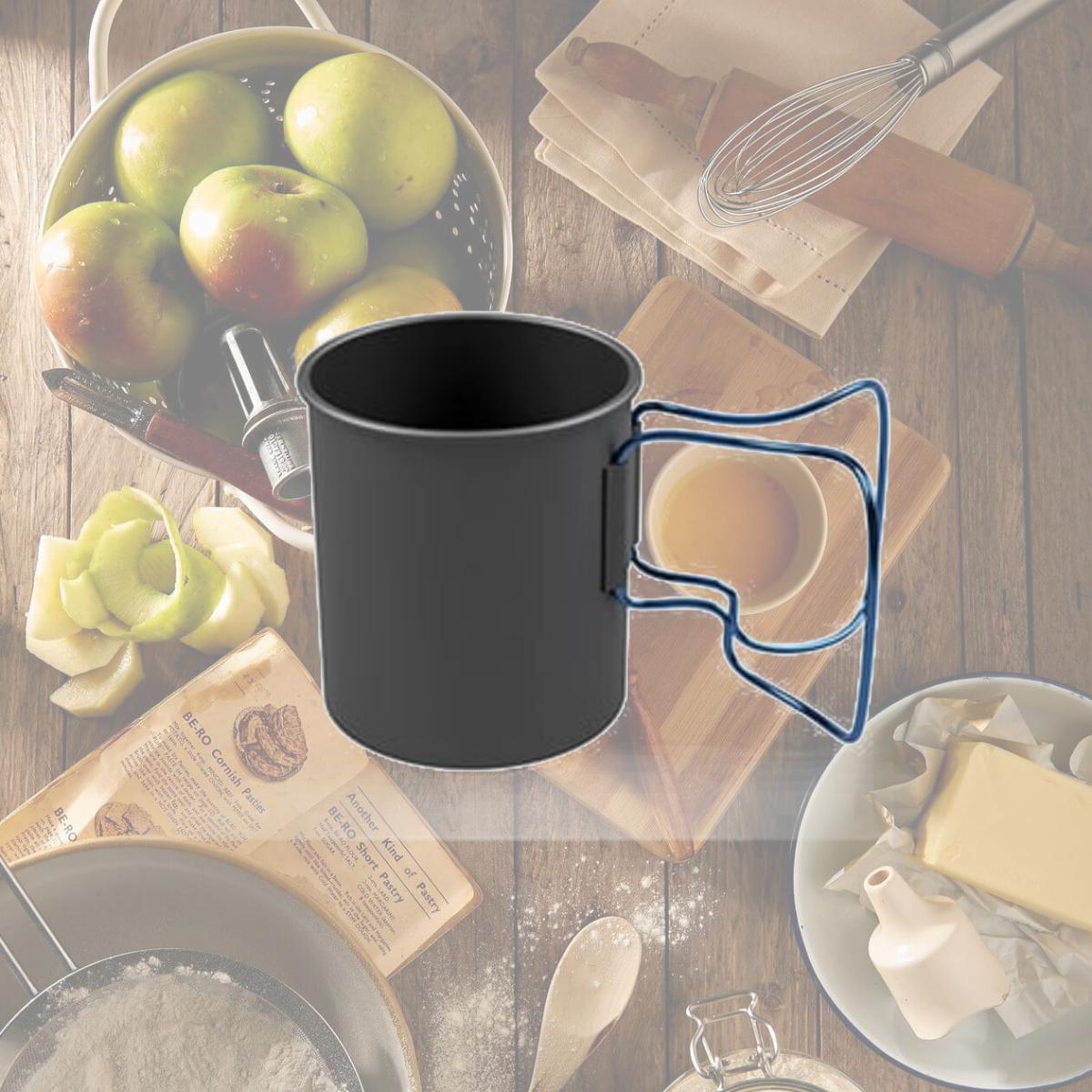 Picture of Olicamp 116751 Space Saver Mug - Grip - Blue