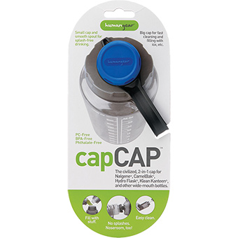 340471 2.0 Capcap Water Bottle, Blue & Gray