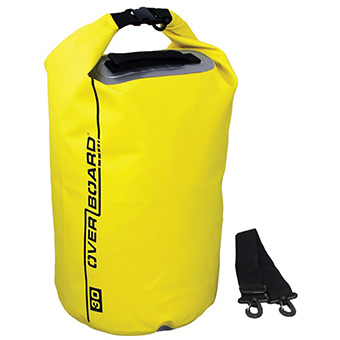 418525 30 Litre Waterproof Dry Tube Bag, Yellow