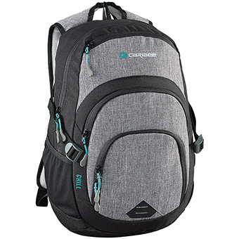 104931 28 Liter Chill Cooler Backpack, Grey & Black
