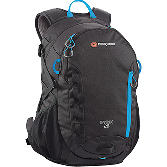 104927 28 Liter X-trek Backpack, Black & Blue