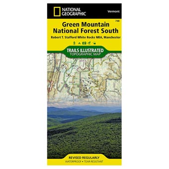 603208 Green Mountain National Forest South Map