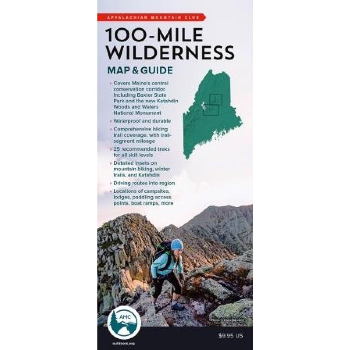 ISBN 9781628421002 product image for 106831 Appalachian Mountain Club 100 Mile Wilderness Map Book | upcitemdb.com