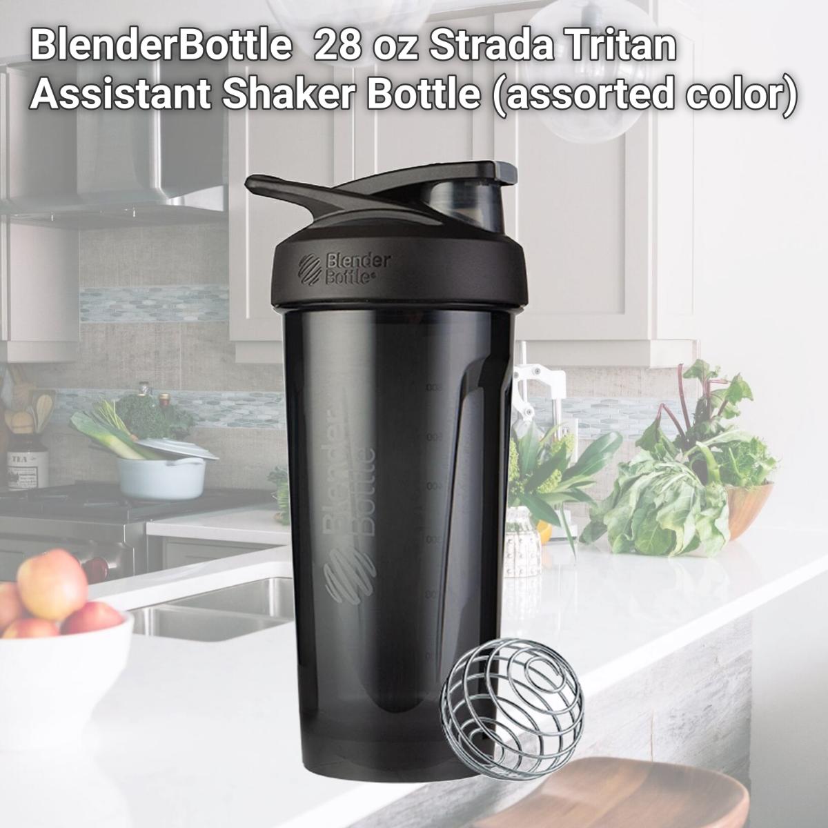 Picture of BlenderBottle 422944 28 oz Strada Tritan Assistant Shaker Bottle (assorted color)