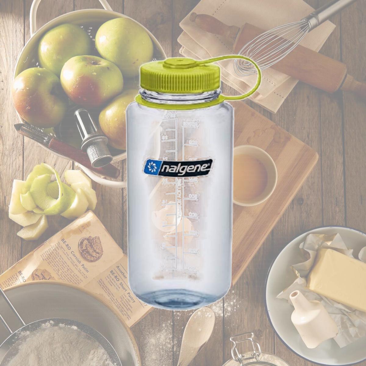 Picture of Nalgene 342709 1 qt. Sustain Water Bottle, Clear
