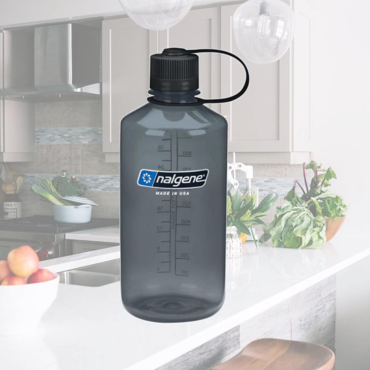 Picture of Nalgene 342686 Narrow Mouth Sustain Bottle, Gray