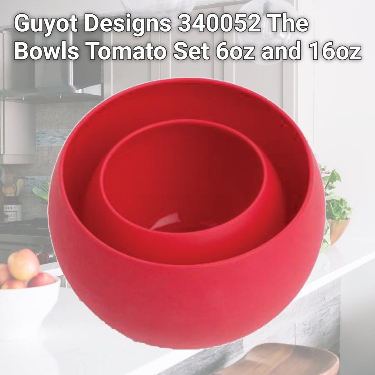 Picture of Guyot Designs 340052 The Bowls Tomato Set 6oz and 16oz