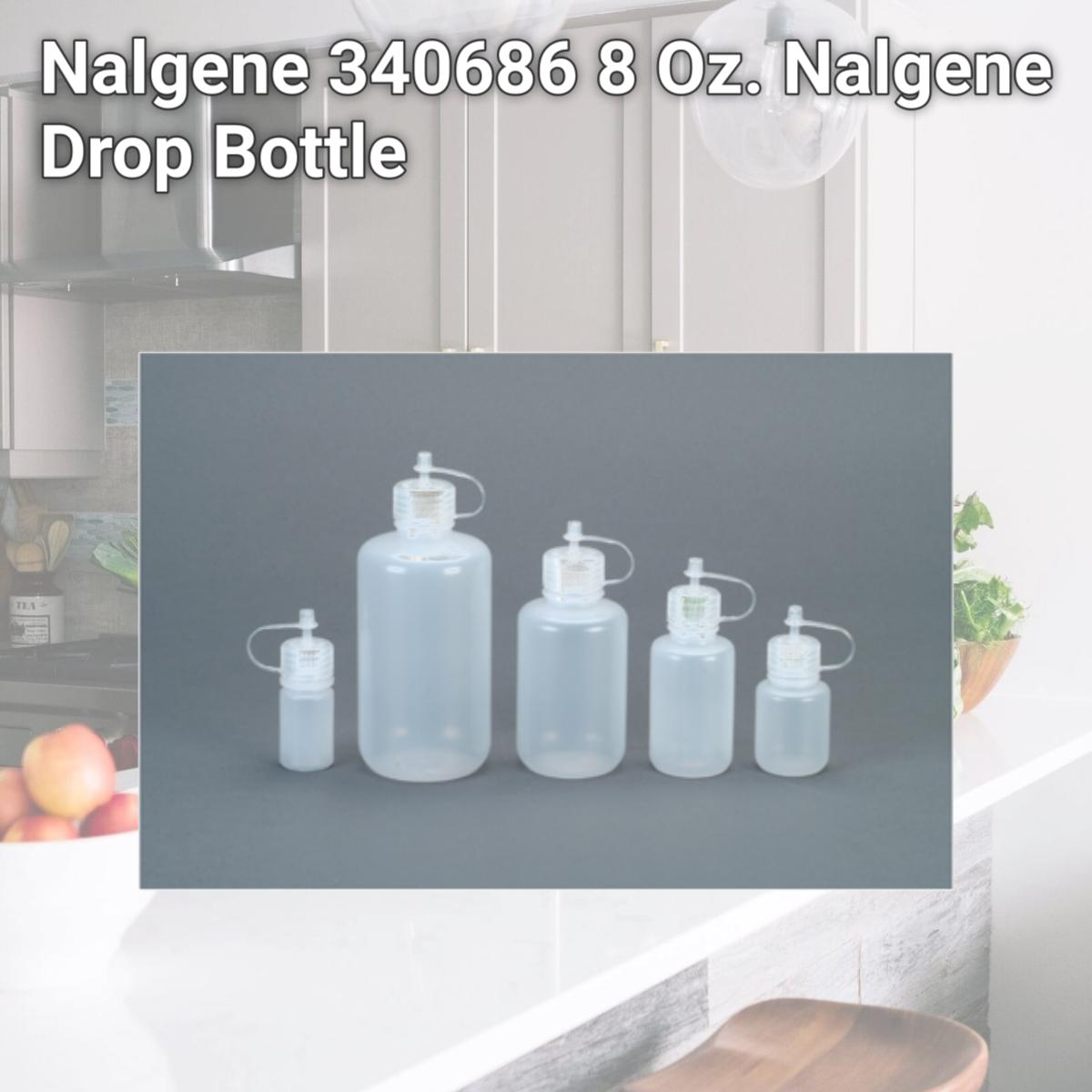 Picture of Nalgene 340686 8 Oz. Nalgene Drop Bottle