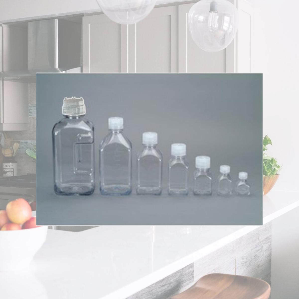 Picture of Nalgene 340746 64 Oz.Transparent Lexan Square
