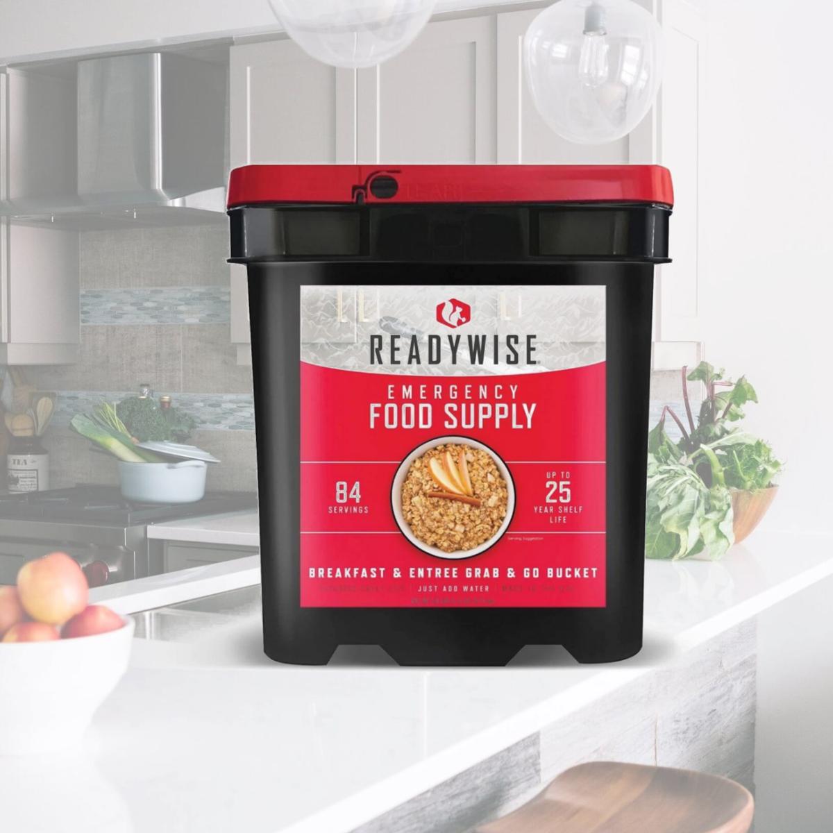 Picture of Readywise 695022 84 Serving Entree Food Supply