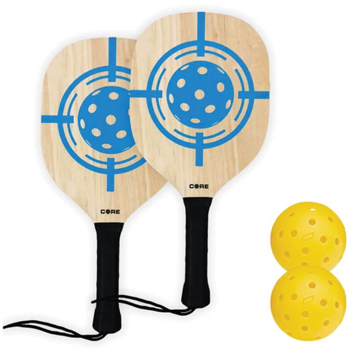 372667 Pickleball Wood Paddle Set