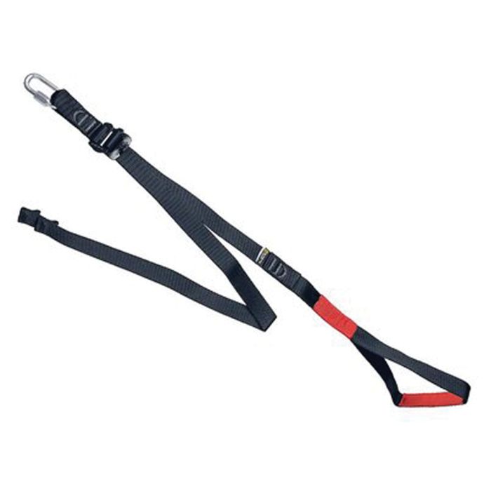 448934 Foot II Complete Adjustable Ascender Sling, Black & Red - One Size