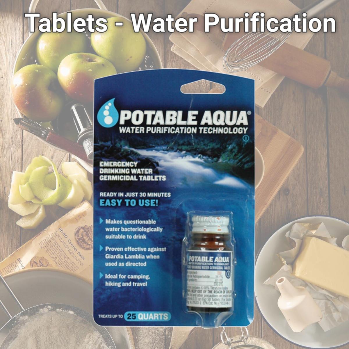 Picture of Potable Aqua 371240 Tablets - Water Purification