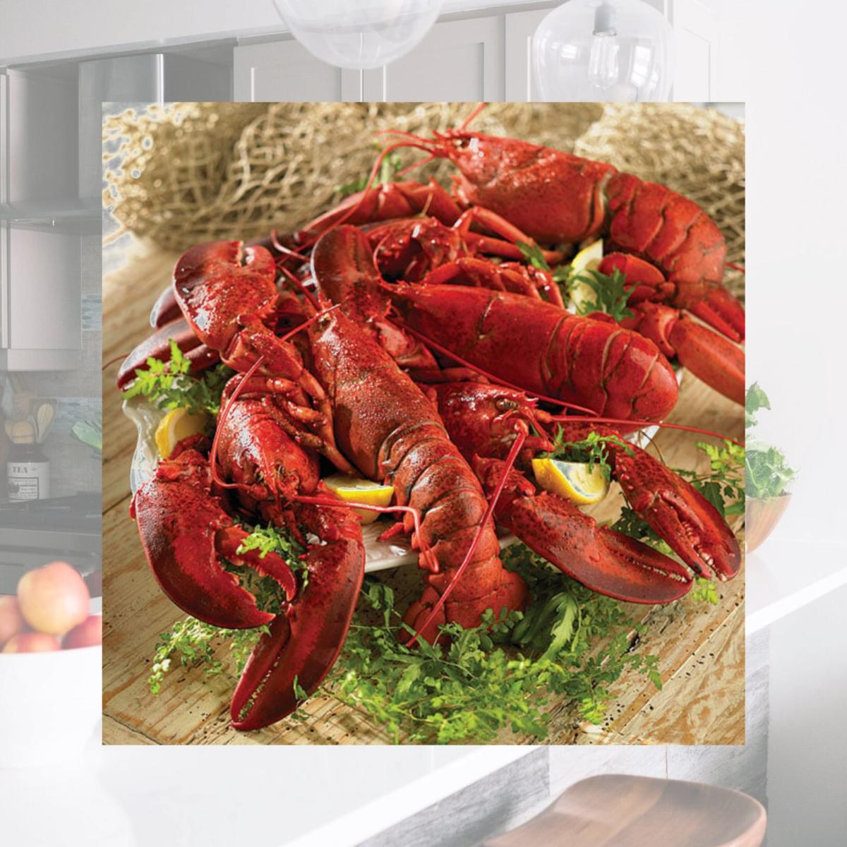 Picture of Lobster Gram JTL2C JUST THE LOBSTERS WITH 1 LB LOBSTERS