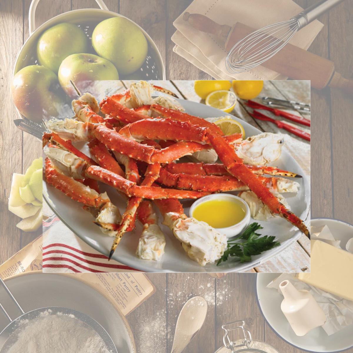 Picture of Lobster Gram KING4 4 LBS OF ALASKAN KING CRAB LEGS