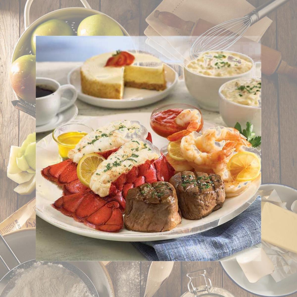 Picture of Lobster Gram MMGR6 MAINE MARVEL GRAM DINNER FOR 6