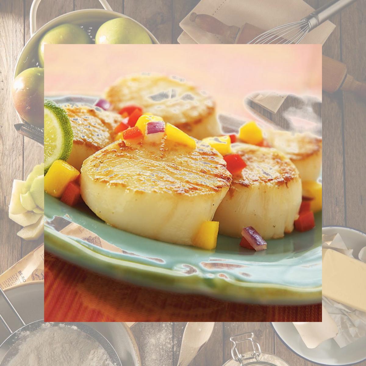 Picture of Lobster Gram SCAL2 2 LBS OF DRY SEA SCALLOPS