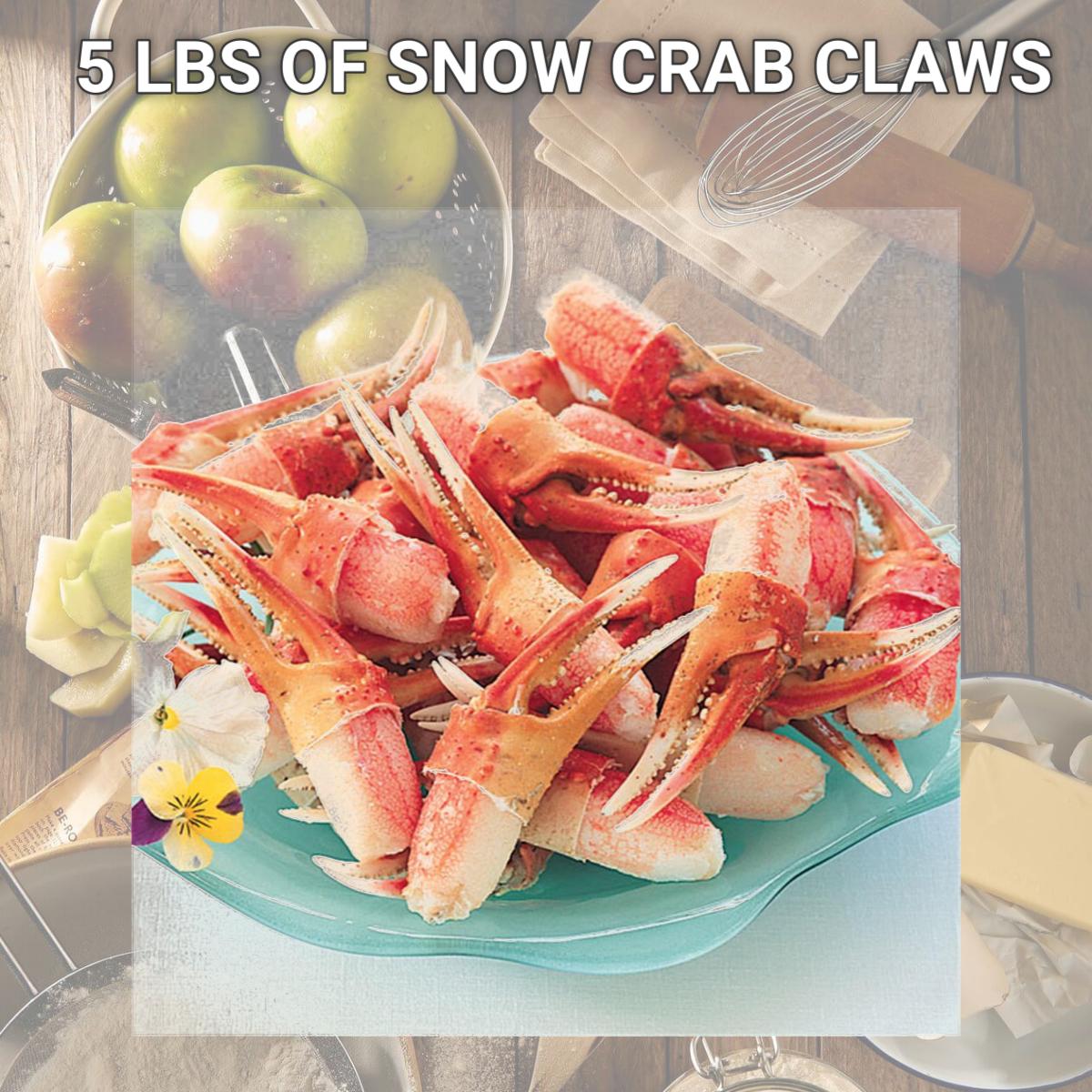 Picture of Lobster Gram SNOCL5 5 LBS OF SNOW CRAB CLAWS