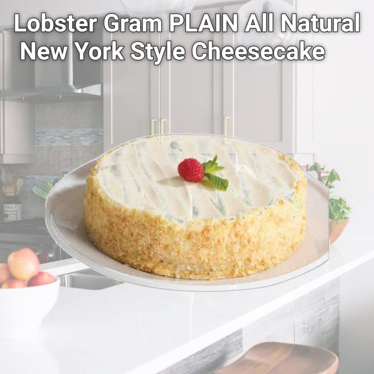 Picture of Lobster Gram PLAIN All Natural  New York Style Cheesecake