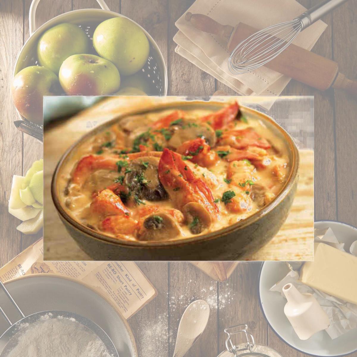Picture of Lobster Gram LOBTHRM 12 oz. Lobster Thermador - Food and Drink
