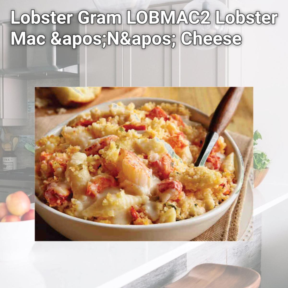 Picture of Lobster Gram LOBMAC2 Lobster Mac 'N' Cheese