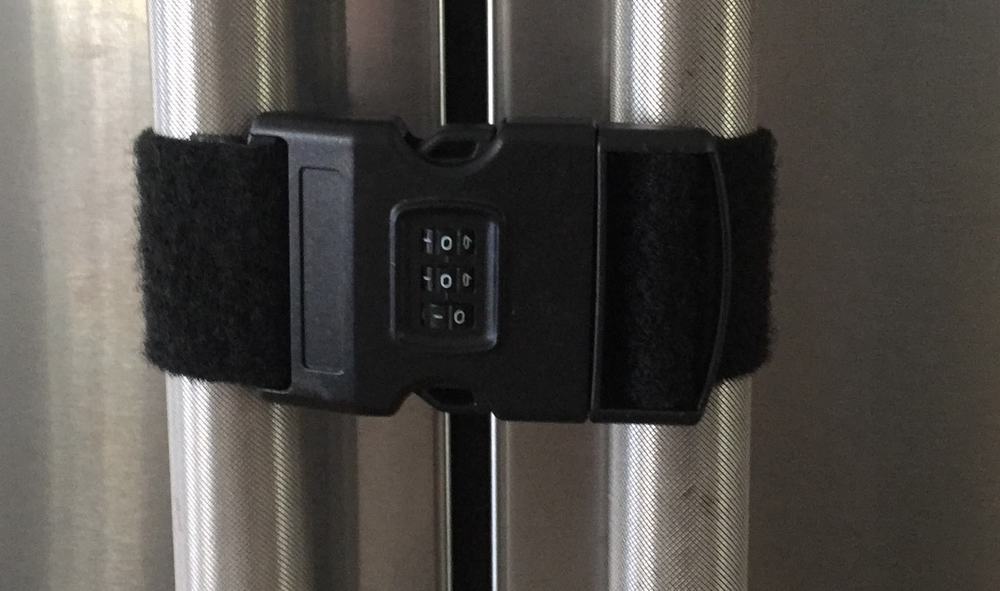 Lsb10-005 3digits Comb Safety Lock - Black
