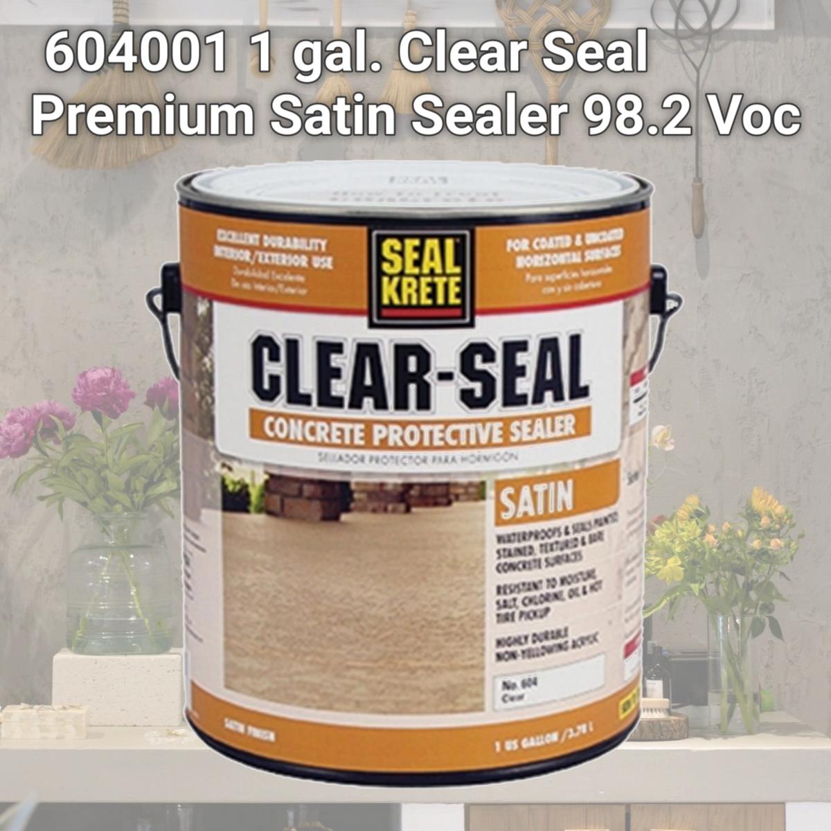 Picture of Convenience Products 604001 1 gal. Clear Seal Premium Satin Sealer 98.2 Voc