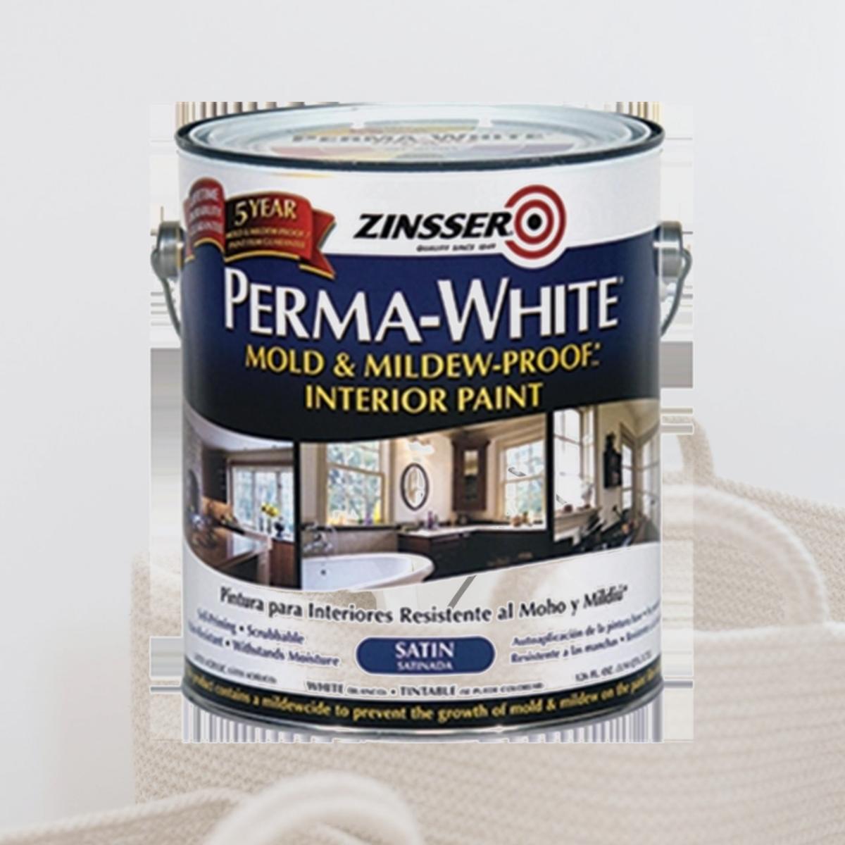 Picture of Zinsser Company 3101 1 Gallon Satin Exterior Perma White