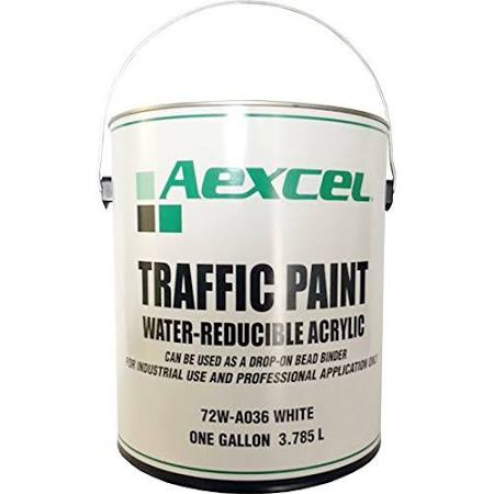 222025 1 Gal Regular Dry Traffic Paint, White - Pack Of 4