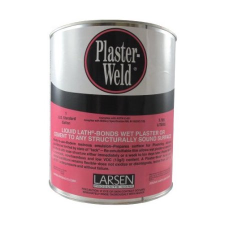 Larsen 198089 1 Gal Plaster Weld Bonding Agent - Red, Pack Of 4