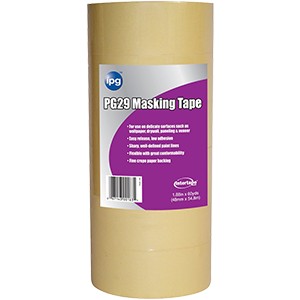 087143001835 Pg29 2 In. X 60 Yards Premium Grade Low Tack Masking Tape Bulk