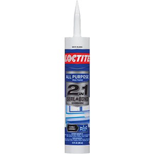 079340650701 1936440 10 Oz White 2 In 1 All Purpose Paintable Adhesive Caulk - Pack Of 12