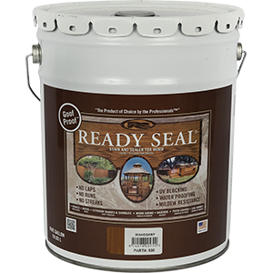 816078005300 530 5g Stain & Sealer For Wood - Mahogany
