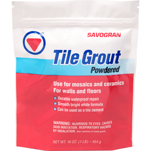 049542128414 12841 1 Lb Tile Grout Waterproof Powder Mix With Water - White