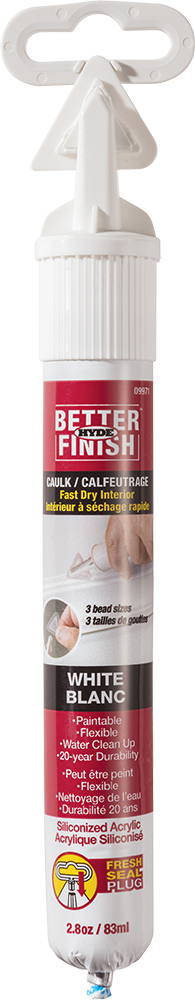 09971 2.8 Oz Interior Painters White Better Finish Caulk Repair