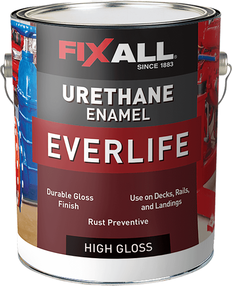 Fixall F22100-4-e 1 Qt. Everlife Urethane High Gloss, White