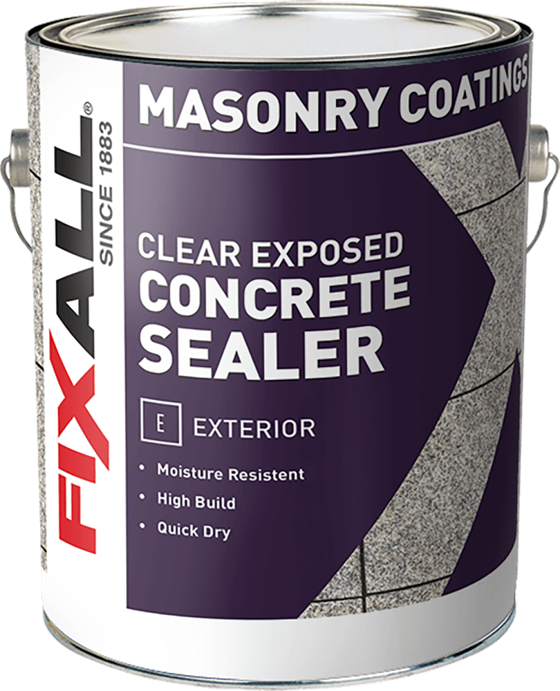 Fixall F90003-1-e 1 Gal Exposed Concrete Sealer, Clear