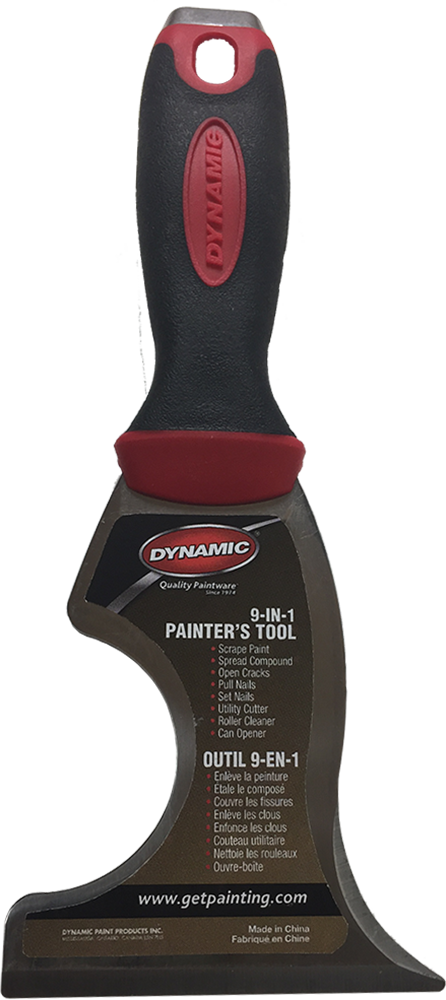Dynamic Dyn11295 9-in-1 Ergo Multi-purpose Painters Tool