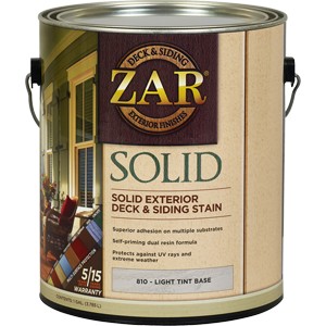 81013 1 Gal Light Tint Base Solid Color Deck Stain