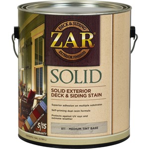 81113 1 Gal Medium Tint Base Solid Color Deck Stain