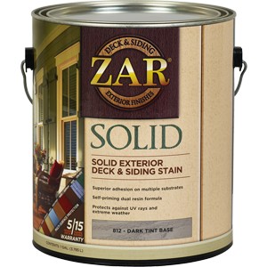 81213 1 Gal Dark Tint Base Solid Color Deck Stain
