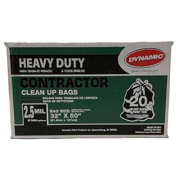 Dynamic 00038 42 Gal 2.5mil Black Heavy