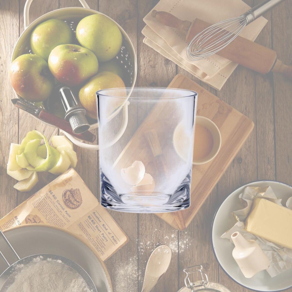 Picture of LeadingWare AS-3401C Oval Halo 12 oz DOF Tumbler, Clear - Set of 4