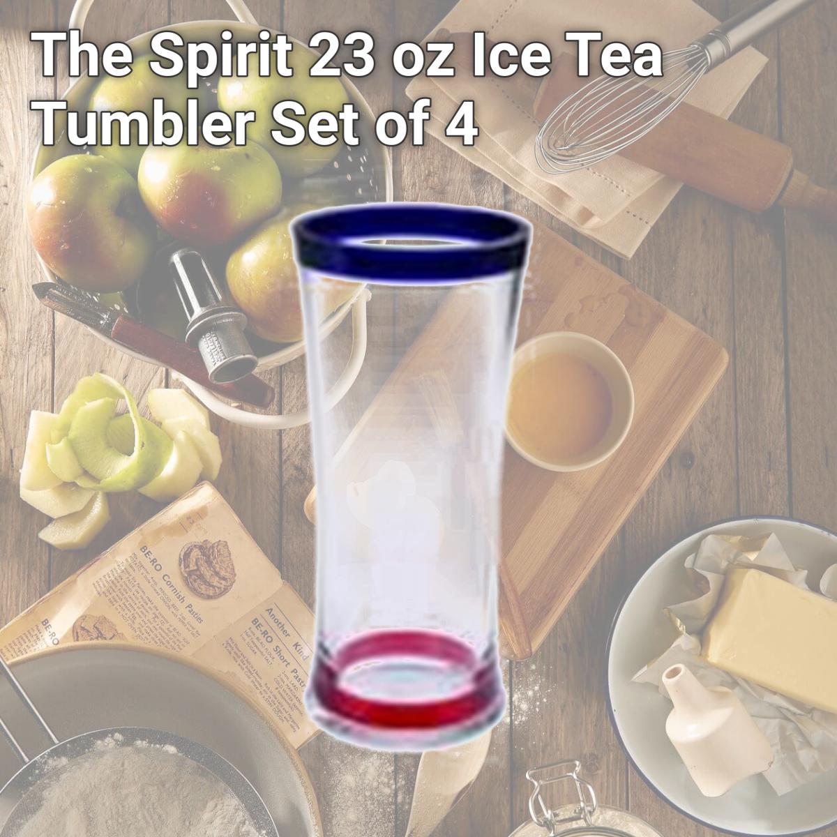 Picture of LeadingWare AS-3312 The Spirit 23 oz Ice Tea Tumbler Set of 4