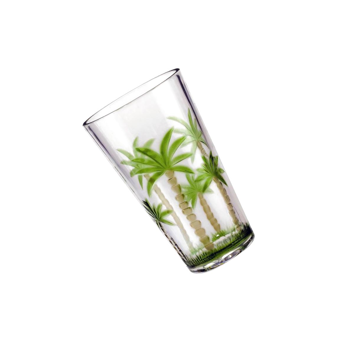 Picture of LeadingWare AS-0502 Palm Tree Classic Series 20 oz HB Tumbler - Set of 4