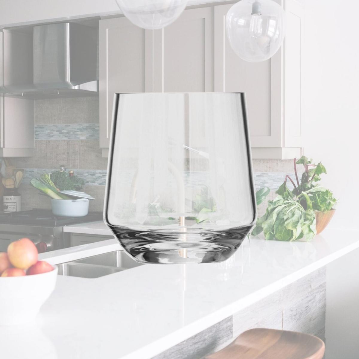 Picture of LeadingWare TRS-0757 Tritan, Lexington 12 oz Wine Stemless Glass - Set of 4